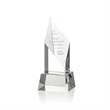 Vertex Award on Base - Clear | https://www.bestnamebadges.com
