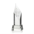 Vertex Award on Base - Clear | https://www.bestnamebadges.com