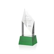 Vertex Award on Base - Green | https://www.bestnamebadges.com