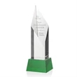 Vertex Award on Base - Green | https://www.bestnamebadges.com