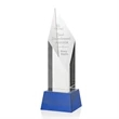 Vertex Award on Base - Blue | https://www.bestnamebadges.com
