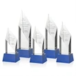 Vertex Award on Base - Blue | https://www.bestnamebadges.com