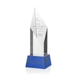 Vertex Award on Base - Blue | https://www.bestnamebadges.com