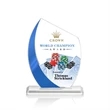 Wadebridge VividPrint™ Award -  Blue | https://www.bestnamebadges.com