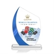 Wadebridge VividPrint™ Award -  Blue | https://www.bestnamebadges.com