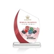 Wadebridge VividPrint™ Award - Red | https://www.bestnamebadges.com