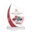 Wadebridge VividPrint™ Award - Red | https://www.bestnamebadges.com
