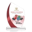 Wadebridge VividPrint™ Award - Red | https://www.bestnamebadges.com