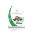 Wadebridge VividPrint™ Award - Green | https://www.bestnamebadges.com