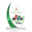 Wadebridge VividPrint™ Award - Green | https://www.bestnamebadges.com