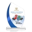 Wadebridge VividPrint™ Award -  Blue | https://www.bestnamebadges.com