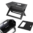 Portable Foldable Notebook Charcoal Grill | https://www.bestnamebadges.com