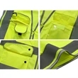 9 Pockets High Visibility Zipper Front Safety Vest | https://www.bestnamebadges.com