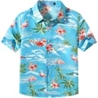 Youth 135G 4-Way Stretch Hawaiian Shirts | https://www.bestnamebadges.com