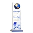 Arden VividPrint™ Award - Blue/Gold | https://www.bestnamebadges.com