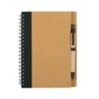 Eco-Inspired Spiral Notebook & Pen | https://www.bestnamebadges.com