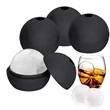 Round Sphere Whiskey Ice Ball Maker 2.5 Inch | https://www.bestnamebadges.com