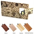 Wooden Card USB Drive | https://www.bestnamebadges.com