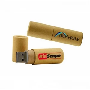 Paper USB Flash Drive | https://www.bestnamebadges.com