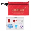 Ariel 12 Piece First Aid Safety Kit in Zipper Pouch with | https://www.bestnamebadges.com