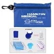 Ariel 12 Piece First Aid Safety Kit in Zipper Pouch with | https://www.bestnamebadges.com