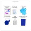 Ariel 12 Piece First Aid Safety Kit in Zipper Pouch with | https://www.bestnamebadges.com