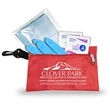 Hydra Protective Face & Gloves First Aid Kit in Zipper Pouch | https://www.bestnamebadges.com