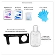 Ilene 14 Piece First Aid Carry ALL Kit inserted into Zipper | https://www.bestnamebadges.com
