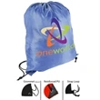 Rock'it 3-Day 210D Polyester Cinch Backpack Drawstring Bag | https://www.bestnamebadges.com