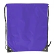 Rock'it 3-Day 210D Polyester Cinch Backpack Drawstring Bag | https://www.bestnamebadges.com
