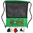 Mesh Drawstring Bag | https://www.bestnamebadges.com