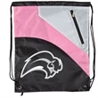 Tri Color Premium Drawstring Bag with Zipper Pocket | https://www.bestnamebadges.com