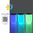 12 Oz Stainless Steel Vacuum Insulated Luminous Bottle | https://www.bestnamebadges.com