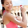 Sunscreen SPF 30 w/Carabiner | https://www.bestnamebadges.com