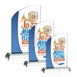 Jarvis VividPrint™ Award - Blue | https://www.bestnamebadges.com