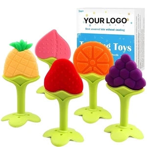 Baby Fruit Shaped Teething Toys