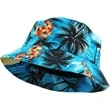 Sublimated Unstructured Bucket Hat w/ Imprint on Brim Inside | https://www.bestnamebadges.com