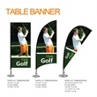 DESK  BOW Mini Flags  "WING" | https://www.bestnamebadges.com