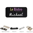 3"W x 2"H Reusable Chalkboard Badges | https://www.bestnamebadges.com