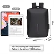 Anti-Theft Hard Shell Laptop Backpack | https://www.bestnamebadges.com