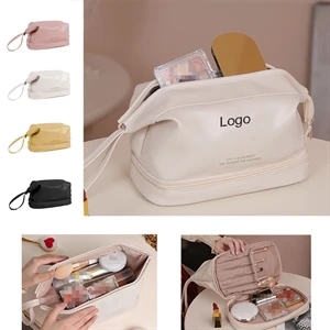 Large Capacity Zippered Lady Handbag Make-Up Kits