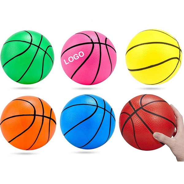 6 Inch Mini Toy Basketball For Kids