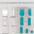 Foldable Reusable Shopping Bags | https://www.bestnamebadges.com