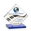 Ferrand VividPrint™ Award - Blue/Gold | https://www.bestnamebadges.com