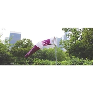 13" x 54"-18" x 72" Airport Windsock -Sublimation - Nylon