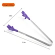 Silicone Mini Kitchen Tongs For Kids | https://www.bestnamebadges.com