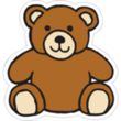 Teddy Bear | https://www.bestnamebadges.com