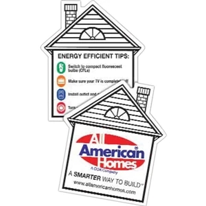 Double Sided House Magnet | https://www.bestnamebadges.com