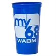 Smooth stadium cup - 32 oz | https://www.bestnamebadges.com