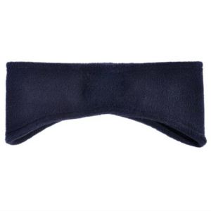 Warm Stretch Fleece Headband with Embroidery